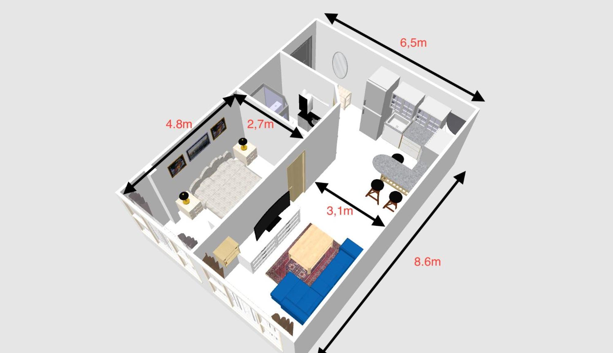 Уютная 2-Комнатная Квартира В Центре Г. Алматы Exterior photo